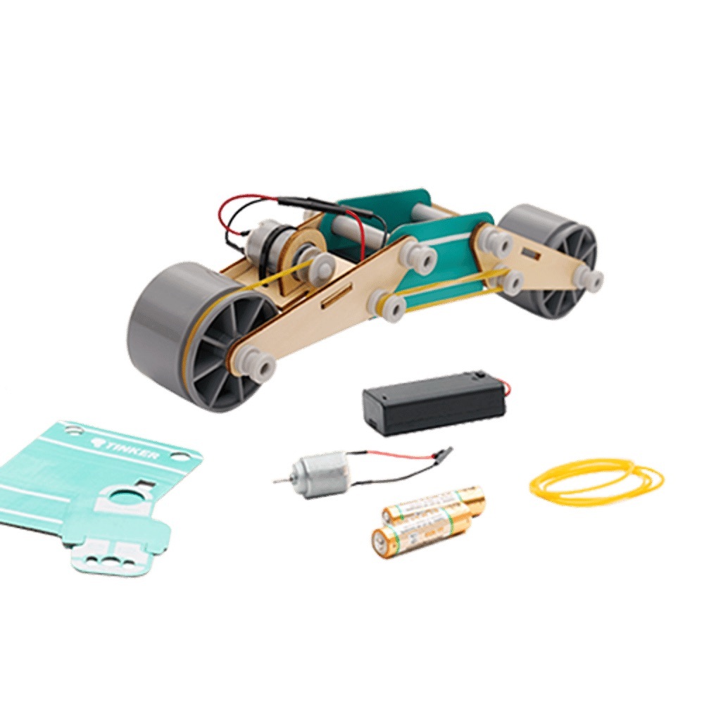 KiwiCo tinker crate - drift motorcycle kit